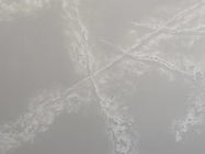 부엌 Calacatta 백색 석영 석판 얼음 균열 패턴 NSF SGS 인증