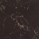 주방 조리대 단단한 표면 인공 석영 돌 흑경 색 아일랜드
