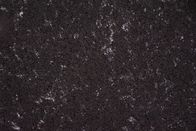 광 블랙 인공 카라라 석영 돌 쉬운 얼룩 25 밀리미터 UV 절단