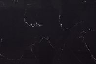 대리석 모양의 검은 색 인공 카라라 석영 석판 쉬운 청소