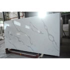 Btahroom 허영 정상을 가진 백색 2cm 3cm 단단한 Carrara 석영 싱크대